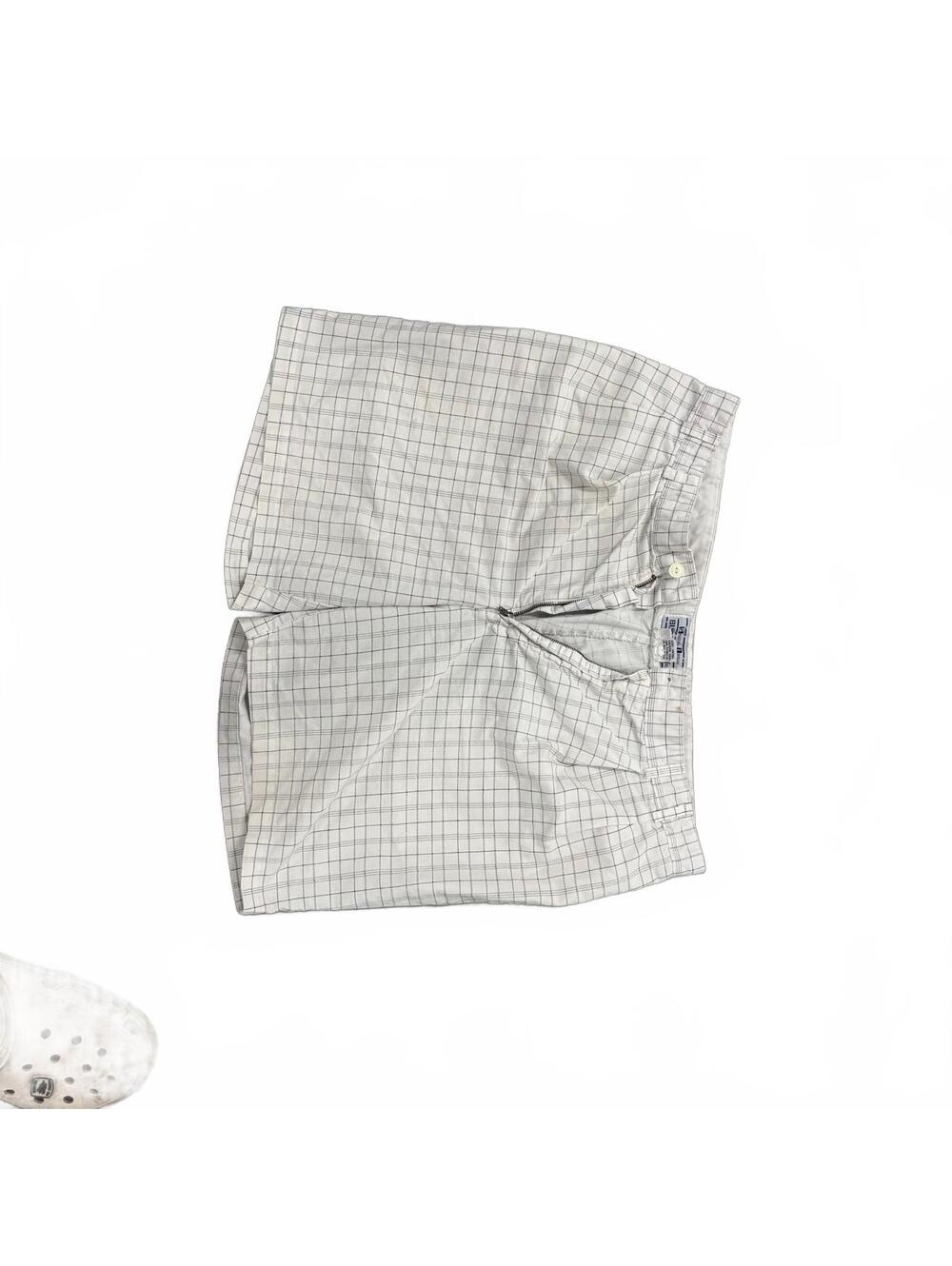 Vintage Bugle Boy Special Issue Plaid Shorts 38